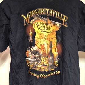 Margaritaville Jamaica, WI, Black and Gold Graphic Tee